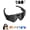 Black(With a 16GB TF card), variant on 4K HD smart baseball glasses with built-in camera, featuring audio and video recording capabilities, suitable for skiing, outdoor cycling, and other sports Free 16GB memory card