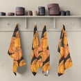 thumbnail image 5 of Pumpkin Black Kitchen Towel, Dish Towels Quick Drying Tea Towels Absorbent Hand Towels for Kitchen Sink Dinner Table 28 x 18 Inches, Set of 4, 5 of 7