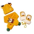 thumbnail image 1 of 3pcs Children's Winter Warm Gloves Scarf Hat Set, 1 of 4