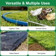 thumbnail image 6 of 50 Pack Landscape Staples Galvanized - 6 Inch 11 Gauge  Cover Stakes for Securing Weed Barrier Fabric, Lawn Staples Tent Stakes Garden Stakes Fence Stakes Landscaping Fabric Ground Stakes, 6 of 6