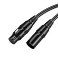 thumbnail image 3 of Línea de conexión de micrófono Canon macho y hembra Línea de micrófono XLR balanceada Línea Caron Línea Canon Línea de audio macho a hembra, 3 of 5