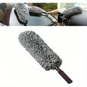 4 Pcs Car Cleaning Kit Interior Exterior Car Detail Cleaning Drill Brush Engine, Car Duster Retractable Dust Removal Car Brush, Car Wash Brush
