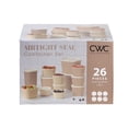 thumbnail image 2 of Cook with Color 26 Piece Plastic Food Storage Container Set with Lids, Taupe, 2 of 5