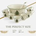 thumbnail image 7 of Spode Christmas Tree 10 Piece Punch Bowl Set- Made of Fine Porcelain Includes - 1 Punch Bowl - 1 Ladle - 8 Punch Cups - Punch Bowl is 11-Inch - Punch Cups are 8 oz., 7 of 7