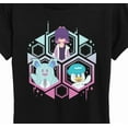 thumbnail image 3 of Pokémon - New Horizons - Nidothing Dot Quaxly - Ladies Short Sleeve Graphic T-Shirt, 3 of 5