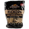 thumbnail image 2 of Bear Mountain Premium BBQ Woods Hickory Wood Smoker Chunks, 350 Cu in, 100% All-Natural Hardwood, 2 of 4