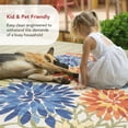 thumbnail image 4 of nuLOOM Rosana Floral Machine Washable Indoor/Outdoor Area Rug, 3' x 5', Rosana Multicolor, 4 of 9