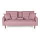 thumbnail image 2 of Sofá Cama de Lino Makora Palo de Rosa con Portavasos Modelo Tammy, 2 of 9