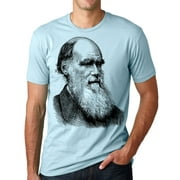 Think Out Loud Apparel Charles Darwin Portrait T-shirt Evolution Tee