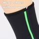 thumbnail image 5 of Eigraketly Tobillera de nailon de 2 piezas, tela transpirable, antideslizante, aplicación amplia, tobillera de baloncesto Ropa Deportiva, Zapatos l, 5 of 6
