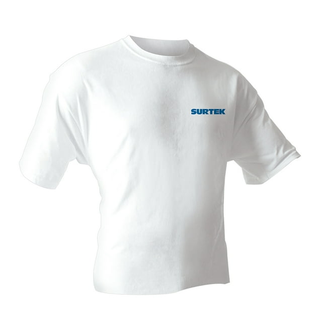 Playera Surtek blanca talla CH Surtek
