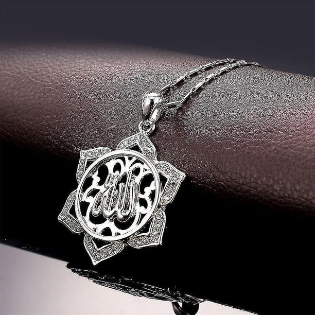Platinum allah best sale pendant