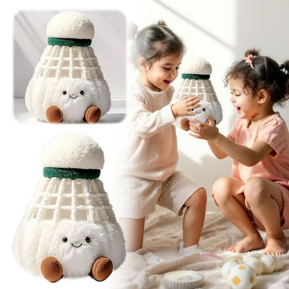 BKER Jouet en Peluche Badminton Ornement Suspendu Mignon Animal en Peluche Décoratif Poupée pour Enfants Intérieur Extérieur