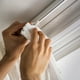 thumbnail image 2 of 6 piezas de clips de cinta para cortinas con pinza de profundidad ajustable, color blanco, 2 of 3