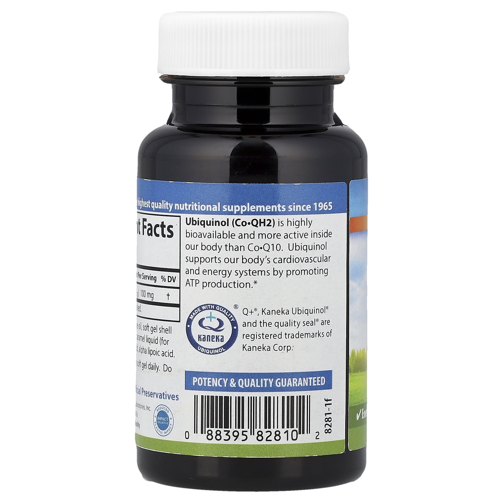 Carlson Co-QH2 Ubiquinol, 100 mg, 60 Soft Gels