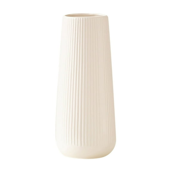Ceramic Vase Ceramic Vase Home Living Room White Hydroponic Flower Pot Dried Flower Arrangement Decoration Home Decoration
