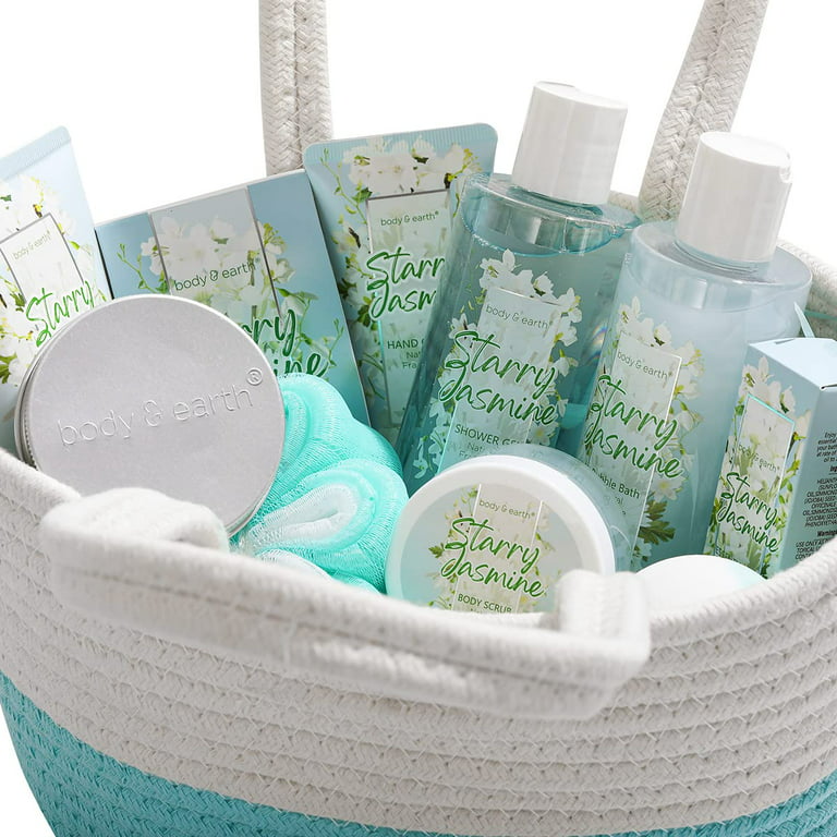 Jasmyn & Greene New Mom Gift Basket with Luxurious Spa Gifts