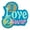 I Love 2 Swap Patch 2, variant on 12 pieces 2" Custom Activity Scouts Applique Fun Patches - 50 State Patch Swap Patch