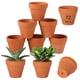 thumbnail image 1 of 72 PCS Macetas de barro pequeñas, mini macetas de terracota, macetas de cerámica para flores de terracota, macetas de vivero para suculentas para plantas de cactus en el alféizar de la ventana, 1 of 5