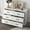 White, variant on TROPOW Modern 6 Drawers Dresser, Chest of Drawers Closet Organizers and Storage Clothes, Modern Dressers for Closet Living Room, Kids Bedroom