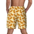thumbnail image 2 of Lsque Mens Swim Trunks Hot Dog 3 Pattern - Bathing Suit Compression Liner - Beach Swim Shorts Swimwear - (S-3XL) - Stretch Quick Dry -Small, 2 of 9