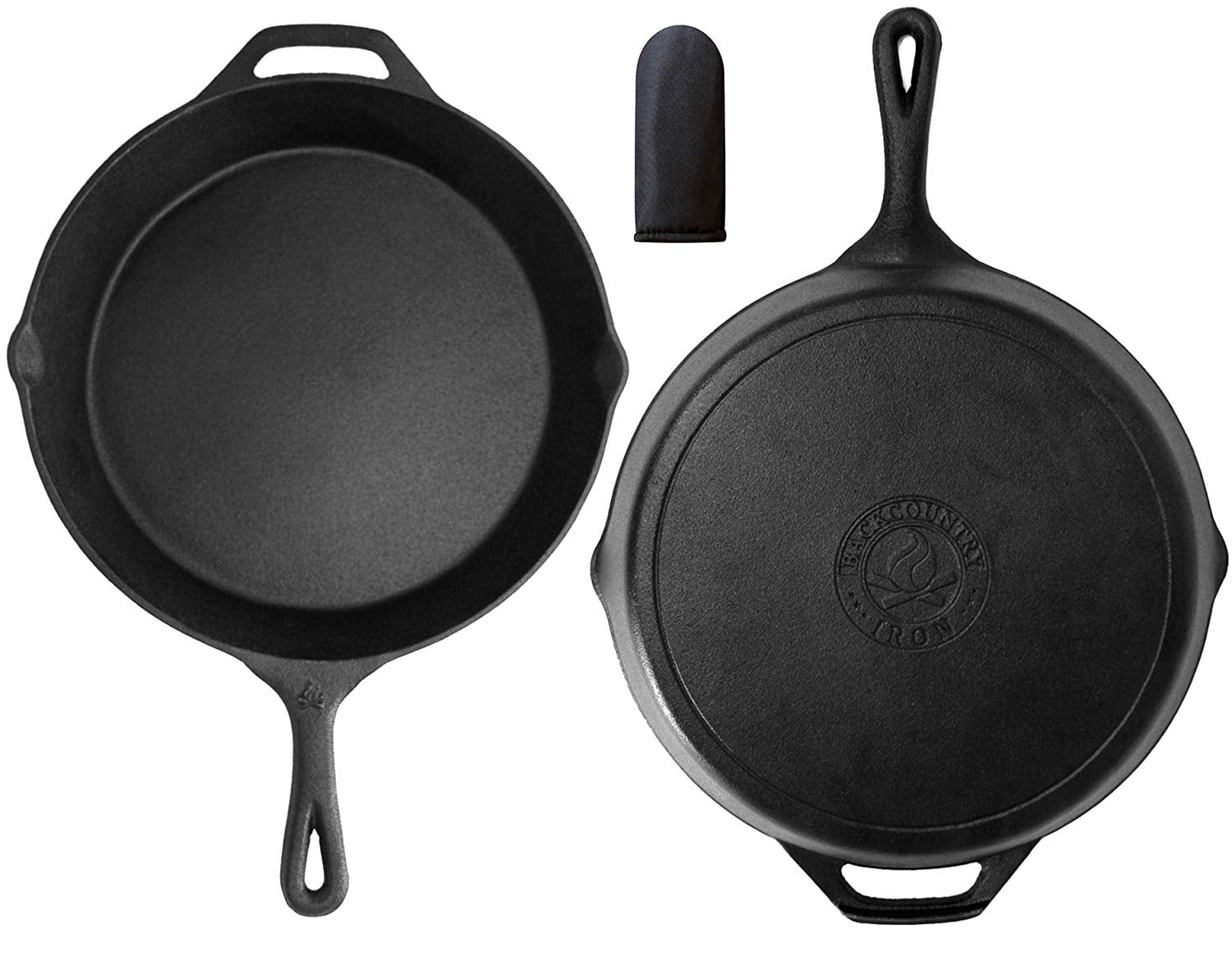 Pre Seasoned 6-1/2 Inch Skillet Electric Stovetop Compatible Cast Iron  Black NEW