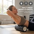 thumbnail image 2 of Strong Foam Roller - Deep Tissue Medium Density Muscle Massager with Myofascial Trigger Point Release, Back Massage Roller for Soreness and Mobility 13 x 5.5 Inch, 2 of 8