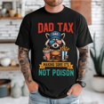 thumbnail image 1 of Fashionable Dad T-Shirt – Raccoon Graphic with Funny Fast-Food Slogan, 1 of 6