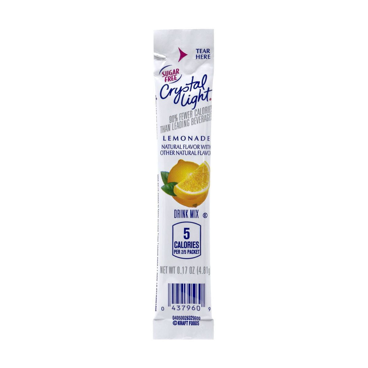 Crystal Light On-The-Go Sugar-Free Lemonade Drink Mix - 30pk