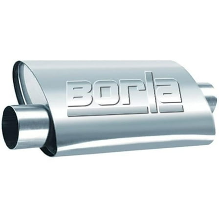Borla Exhaust  2.25 in. 14 x 4 x 9.5 Offset & Center Muffler