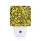 thumbnail image 1 of Balery Yellow Butterflies Luz Nocturna LED con Sensor Automático, Enchufe con Sensor Crepuscular, Luz Suave de 0.5W para Dormitorio, Pasillo, Baño-UK, 1 of 7