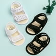 thumbnail image 3 of HsdsBebe Baby Girls Boys Sandals Infant Shoes Soft Sole Crib Shoe for Newborn 3-18 Months, 3 of 7