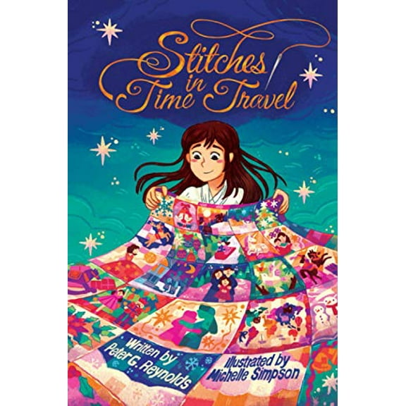 Pre-Owned Stitches in Time Travel: A Magical Trip Through Time Kids Book Paperback