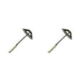 thumbnail image 1 of Billuyoard Azada Manual para aflojar el suelo, deshierbe, jardinería, rastrillo de malas hierbas, extractor de flores, accesorios de granja para patio 30x16cm 2piezas Billuyoard CBP163729, 1 of 5
