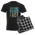 thumbnail image 6 of CafePress - Resting Beach Face Color Men's Dark Pajamas - Men's Dark Loose Fit Cotton Pajama Set, 6 of 7