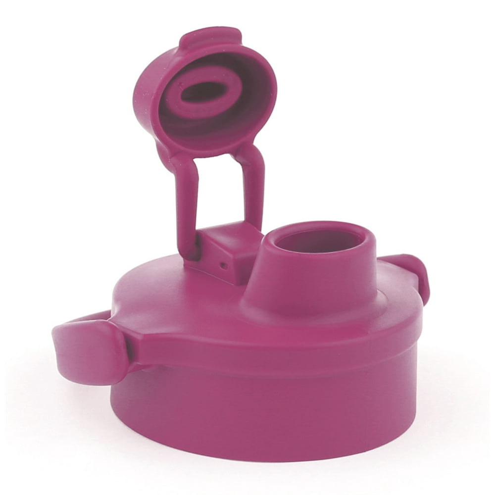 Lifefactory 16oz Glass Water Bottle with Flip Cap Huckleberry Purple