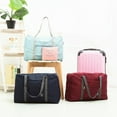 thumbnail image 5 of Travel Duffel Bag Reusable Folding Large Capacity Easy Packing Carry Storage Tote Bag, 5 of 7