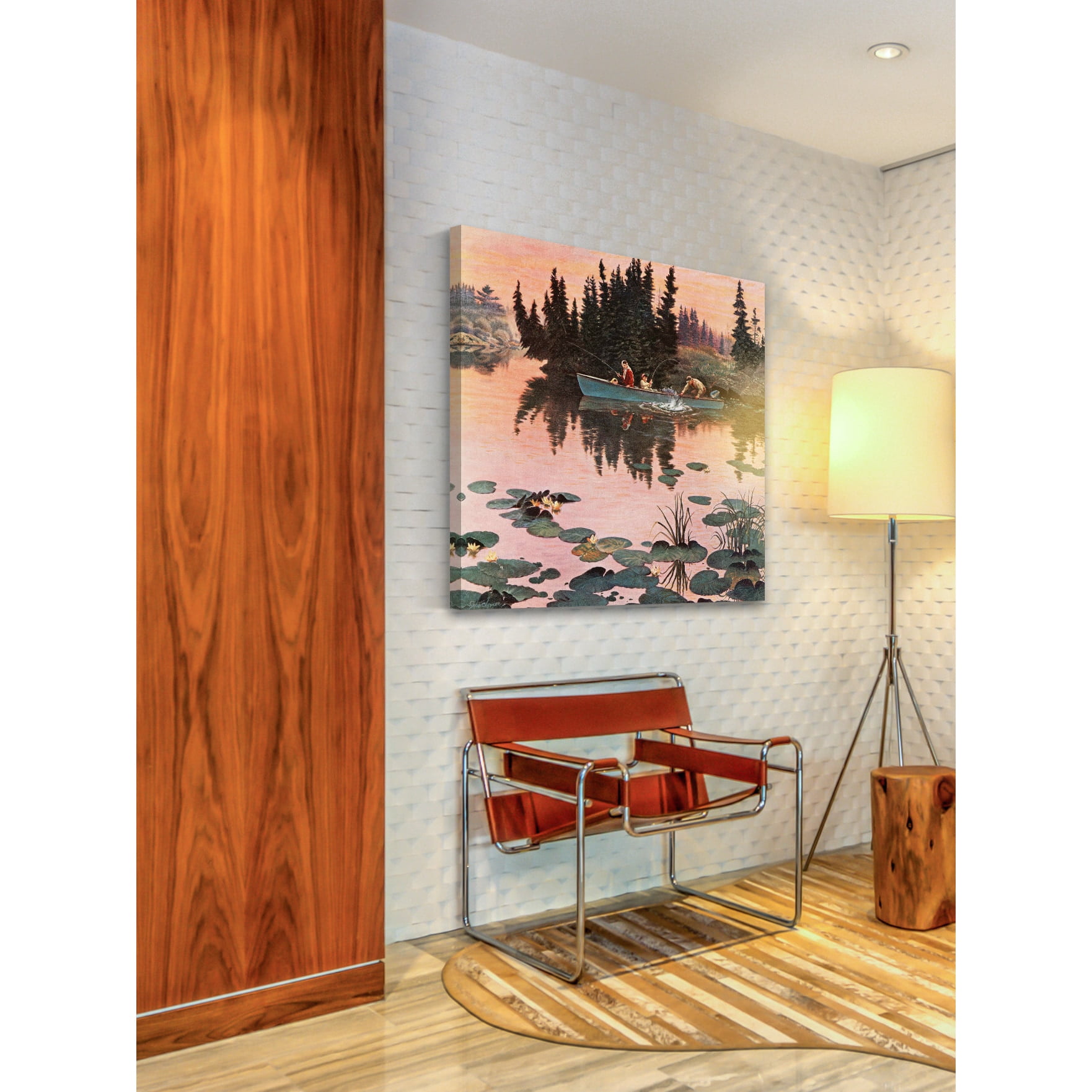 Marmont Hill - "A Fine Catch" Painting Print on Wrapped Canvas
