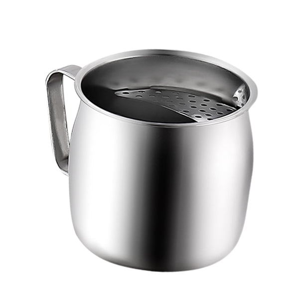 Taza de té de acero inoxidable multiusos, duradera y resistente para el hogar y la oficina. Argén