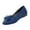 Dark Blue, variant on Orthopedic Shoes for Women Ballet Flats with Bow, Low Wedge Heel Casual Walking Shoes Slip-On Comfortable Shoes