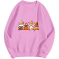 thumbnail image 4 of XMMSWDLA Thanksgiving Long Sleeve Shirts for Women St Patrick's Day Casual Crew Neck Loose Sweatshirts Gnome Pumpkin Graphic Pullover, 4 of 4