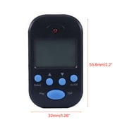 Necvior Clip-On Pocket Electronic Metronome Portable Beat Tempo Musical Instrument Parts