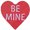 Style B, variant on REGALWOVEN Engineered Wood Heart Signs, Extra Thick Free-Standing Love Ornaments Style C 2.6"H