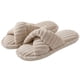 thumbnail image 1 of Zapatos de invierno Mujer Hombre Zapatillas Mullido Antideslizante Cálido (38-39 Apto para 37-38) Beige, 1 of 9