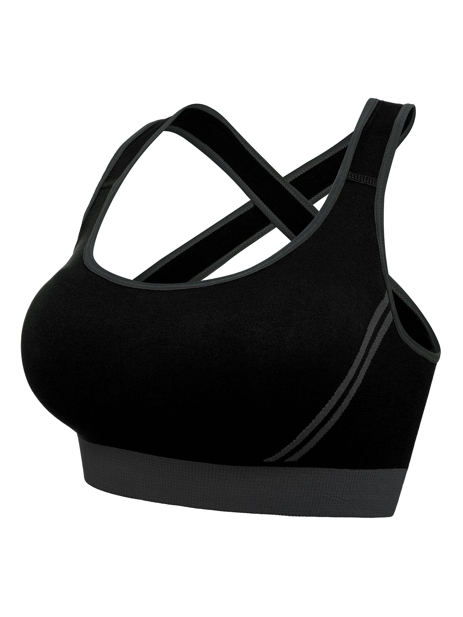 Sports Bra for Women Crisscross Back Medium Support Yoga Bra with Removable  Cups For Yoga Pilates Jogging Running Cycling