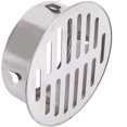 thumbnail image 4 of Stainless Steel Round Drain For Exterior Drains, Anti Blocking Design Anti Clogging Drain, Easy Installation With Clamp, Suitable For Outdoor Yard Use And Various Floor Applications (4 Variants), 4 of 5