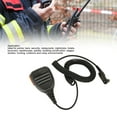 thumbnail image 3 of Talkie Speaker Microphone, 2 Way Radio Microphone PU Professional Portable Sturdy  for AP515, 3 of 7