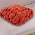 thumbnail image 3 of Maoww Modern Knot Cushion Soft Mat Creative Throw Pillows for Cafe Bedroom Decor Red, 3 of 9