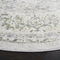 thumbnail image 3 of SAFAVIEH Palma Amanda Oriental Area Rug, Beige/Green, 8' x 8' Round, 3 of 8