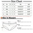 thumbnail image 2 of HBYJLZYG Womens Lingerie Lace Thongs V-Waist Briefs Underwear Panties T String Knick Breathable Soft Stretchy, 2 of 6